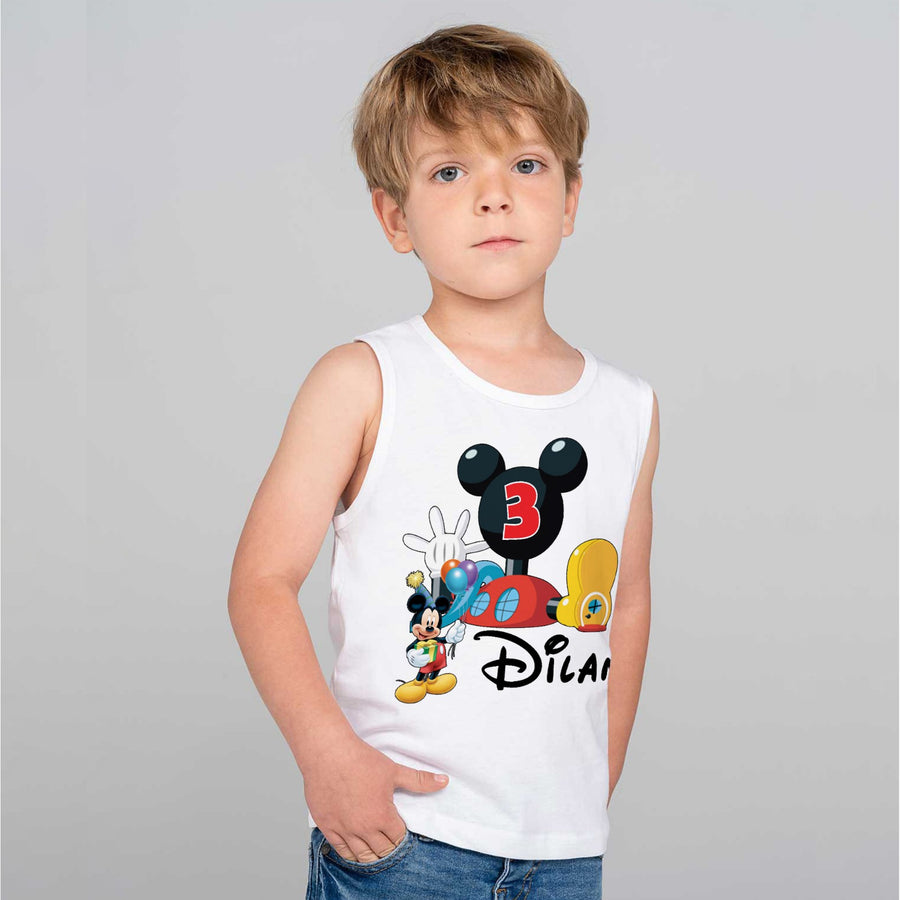 Camiseta personalizada mickey casa