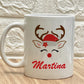 Taza personalizada navidad