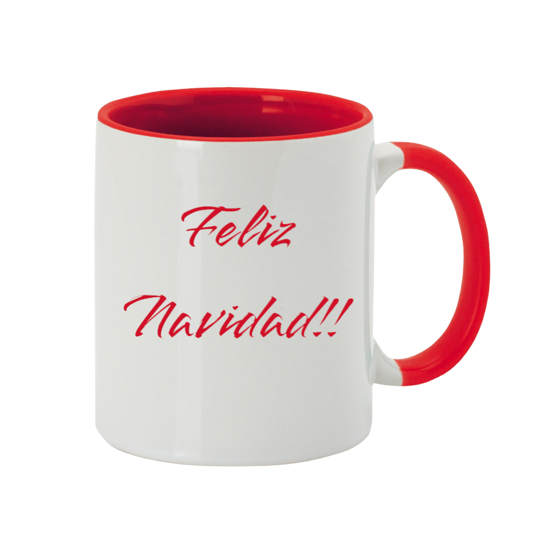 Taza personalizada snoopy navidad