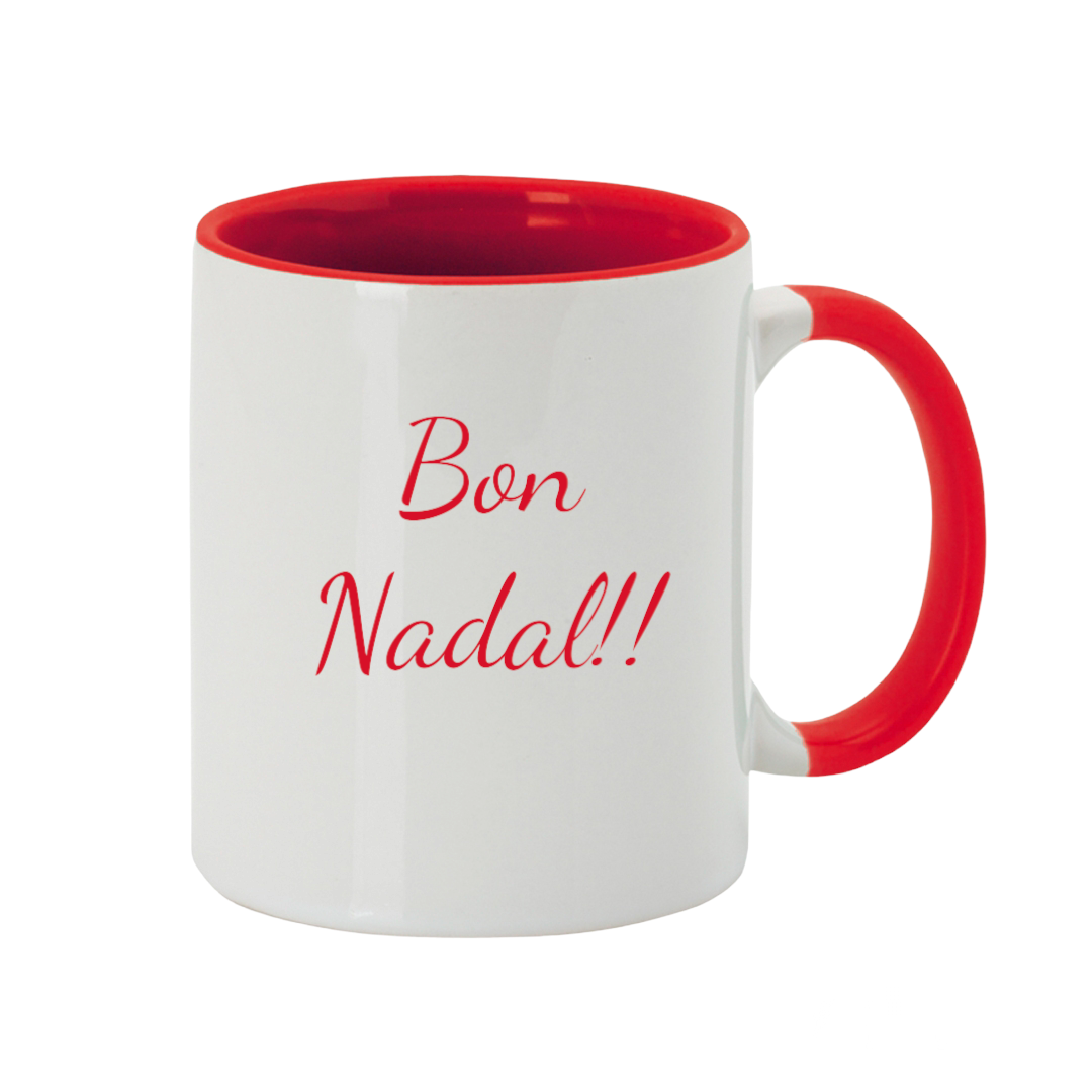 Taza personalizada snoopy navidad