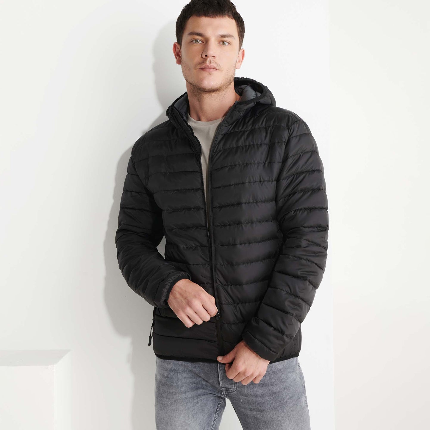 Chaqueta de hombre acolchada