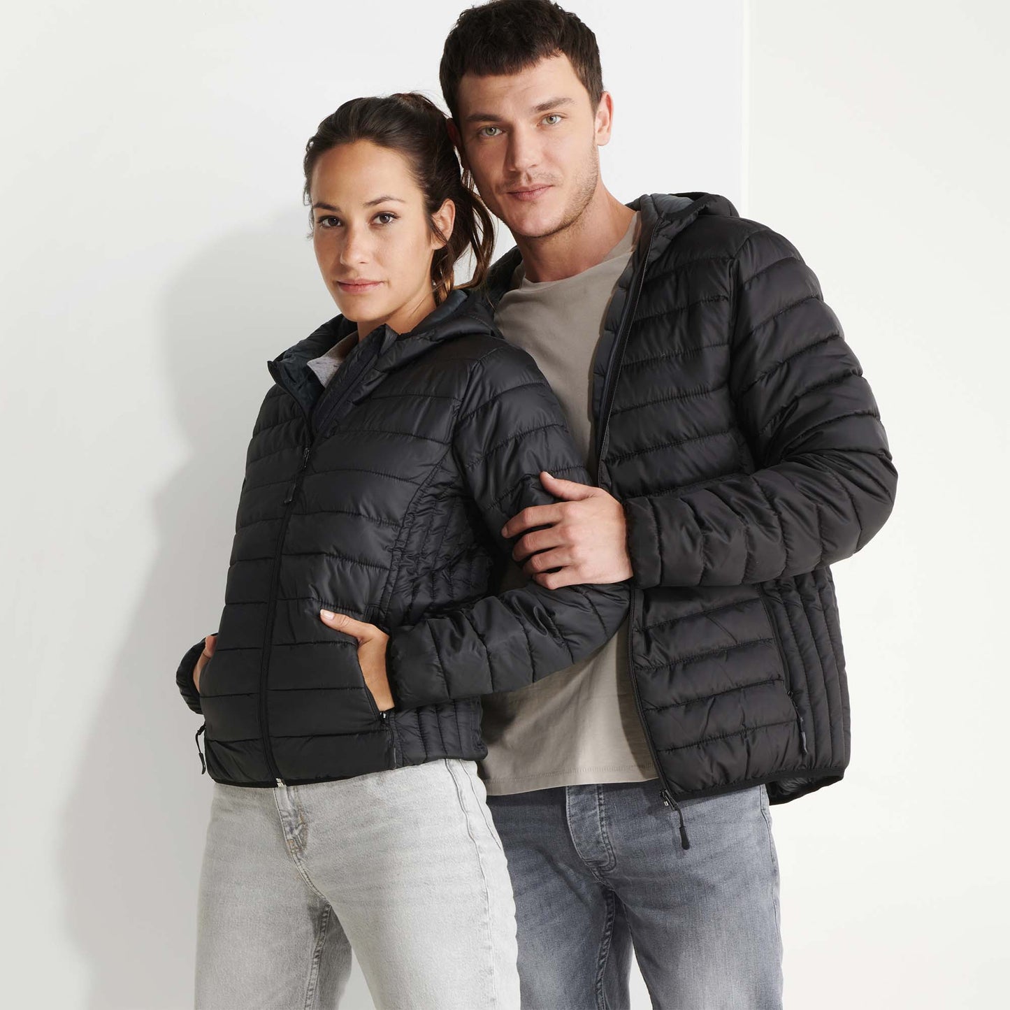 Chaqueta de hombre acolchada