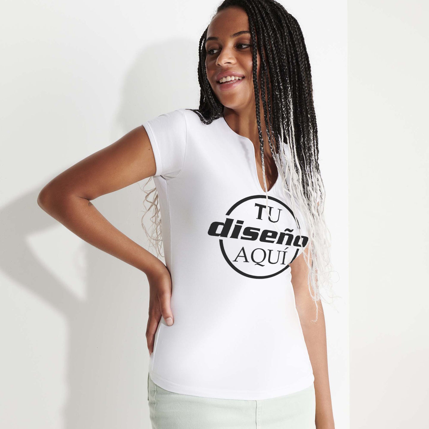 Camiseta de mujer BELICE Roly - mr-personaliza