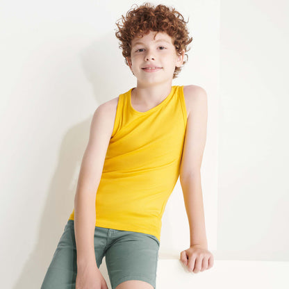 CAMISETA DE TIRANTES NIÑO TEXAS KIDS ROLY - mr-personaliza