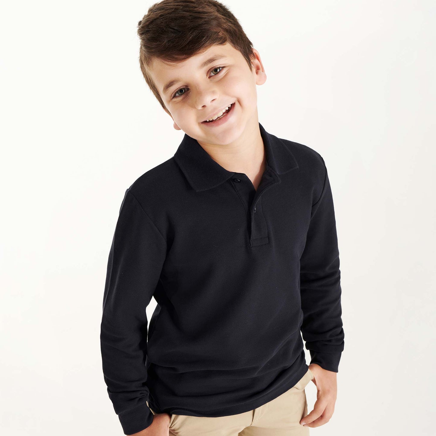 Polo mangas largas kids Estrella