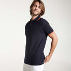 POLO CUELLO RAYADO PIQUÉ HOMBRE NATION ROLY - mr-personaliza