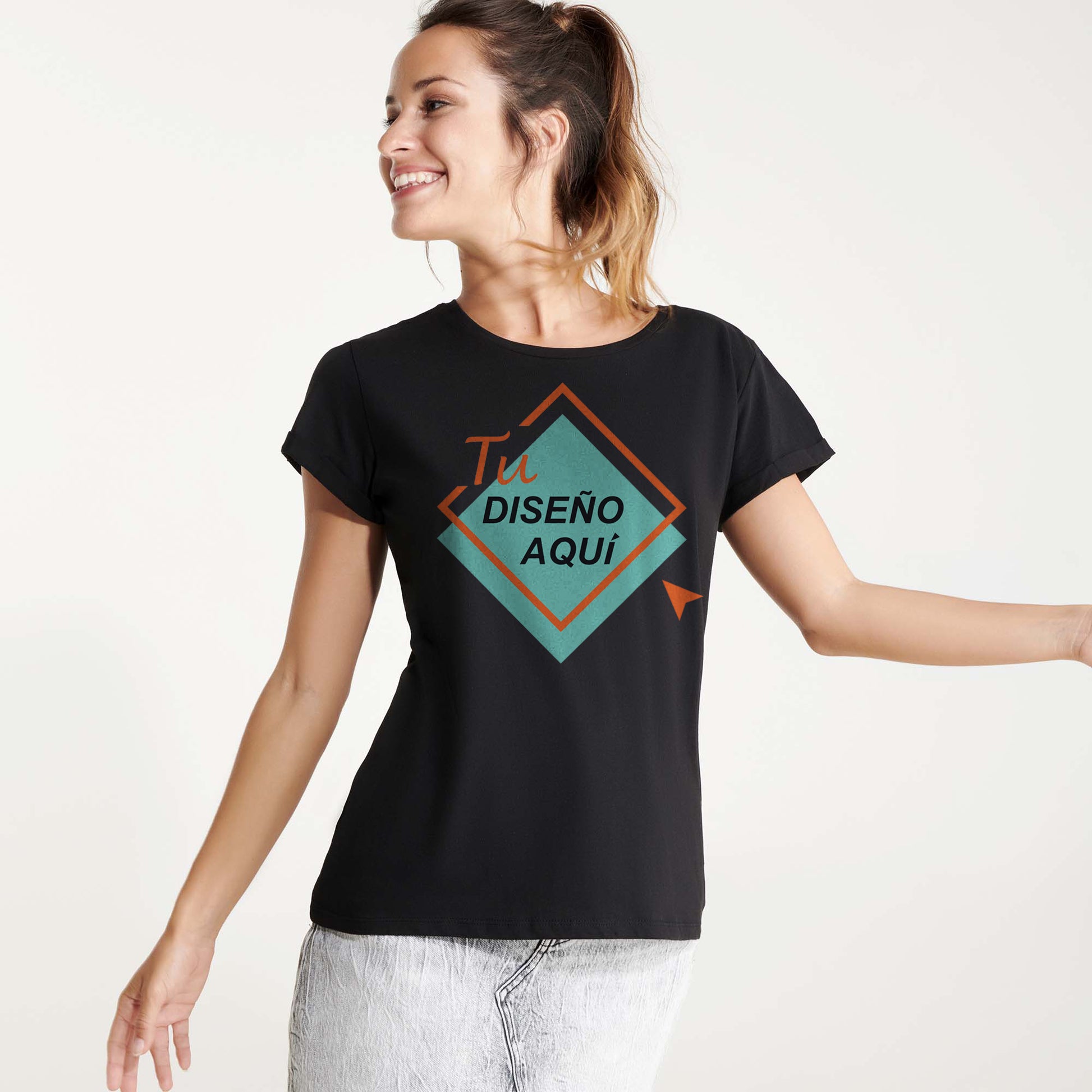 Camiseta de mujer Roly CIES - mr-personaliza