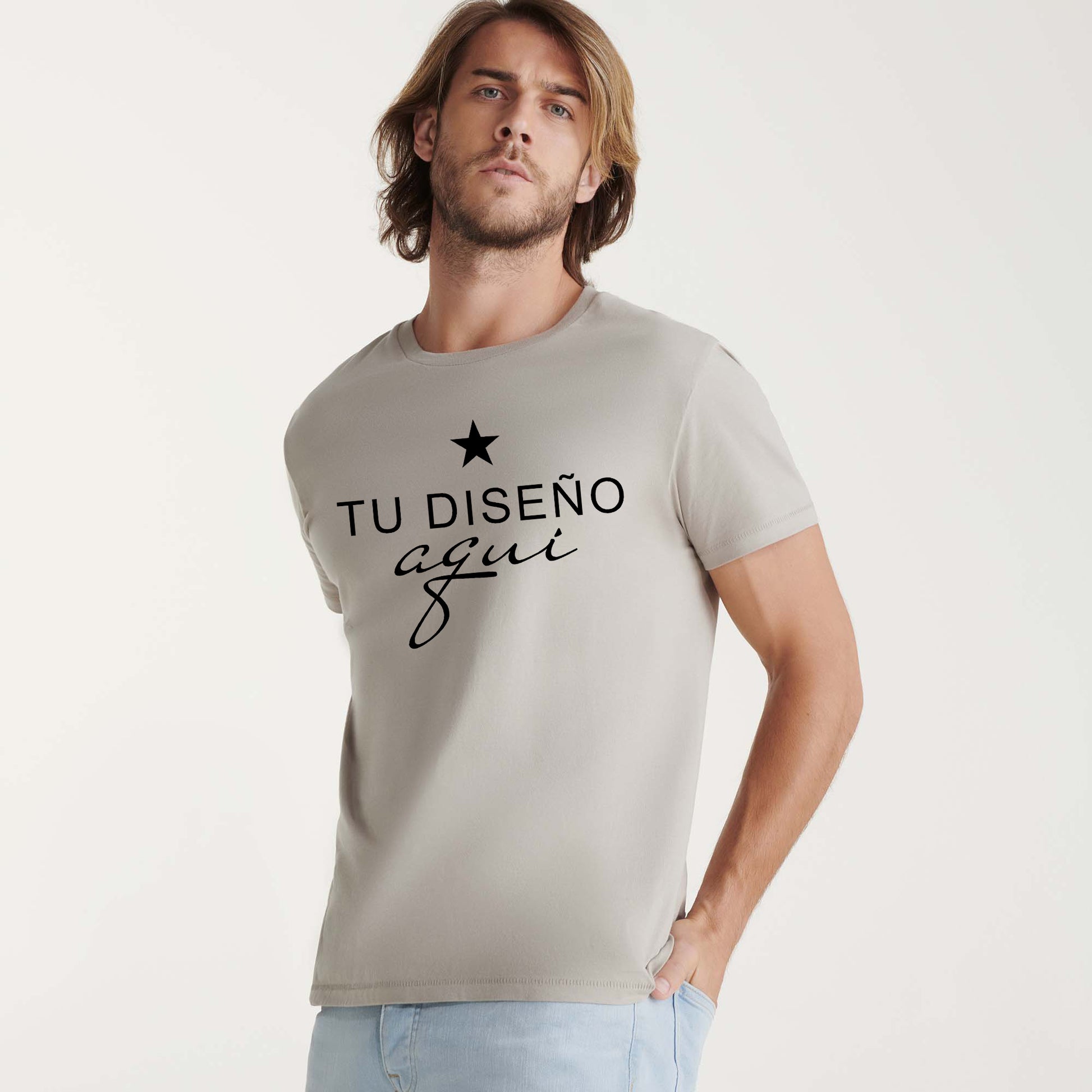 Camiseta de algodón orgánico Golden Roly - mr-personaliza