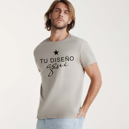 Camiseta de algodón orgánico Golden Roly - mr-personaliza