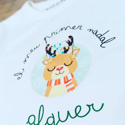 Body de Bebé mangas largas navideño