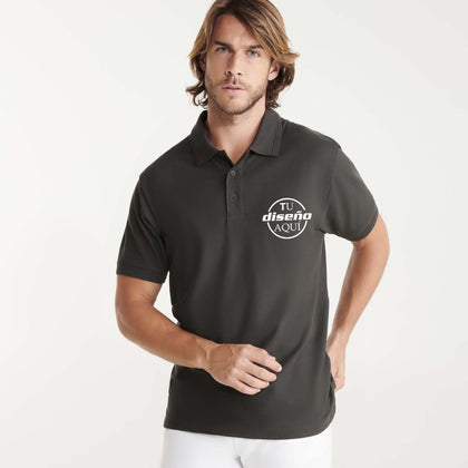 Polo con logo de empresa PEGASO PREMIUM