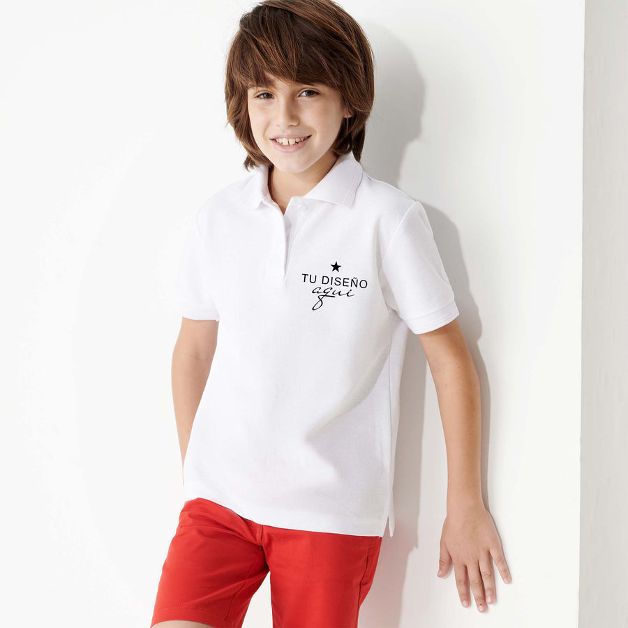 Polo piqué kids Pegaso Premium