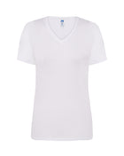 CAMISETA CUELLO DE PICO MUJER REGULAR - mr-personaliza