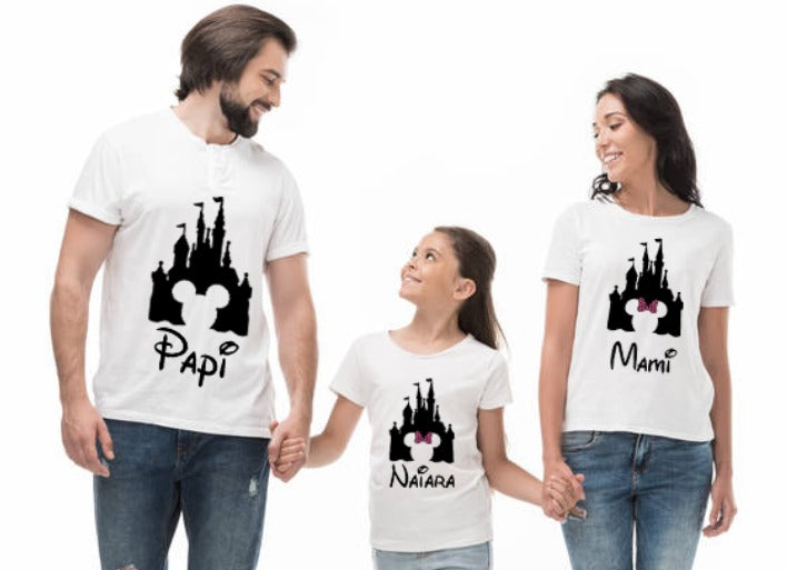 Camiseta personalizada familia