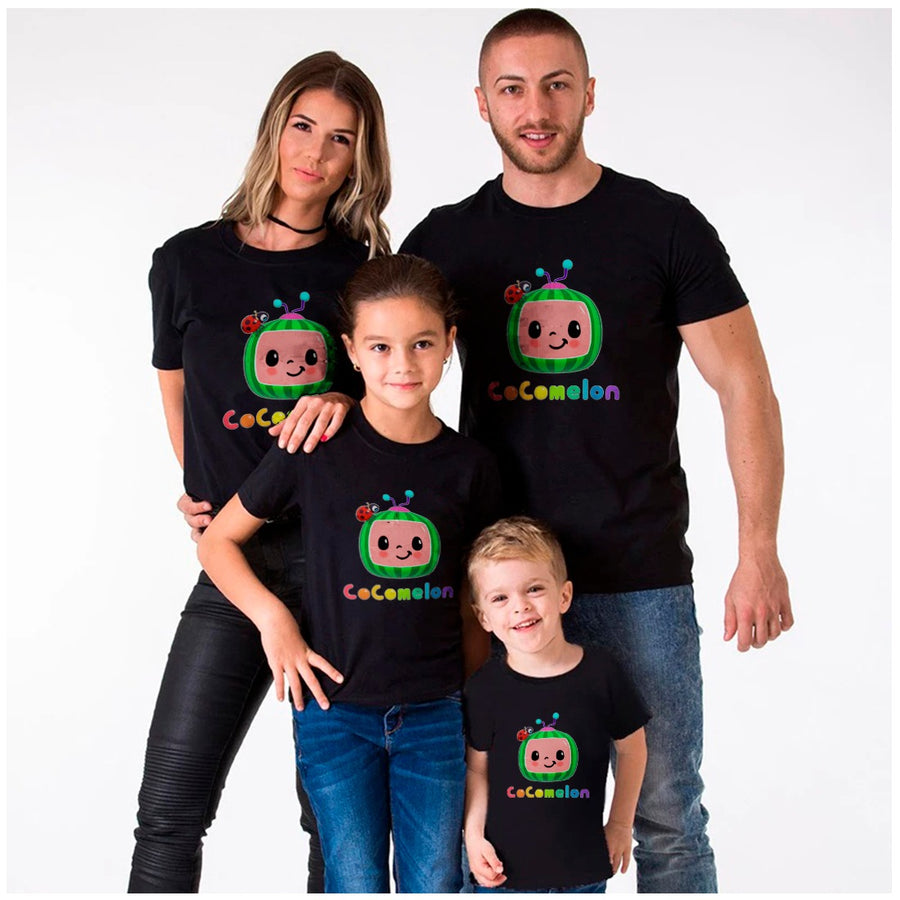 Camisetas personalizadas familia Cocomelon