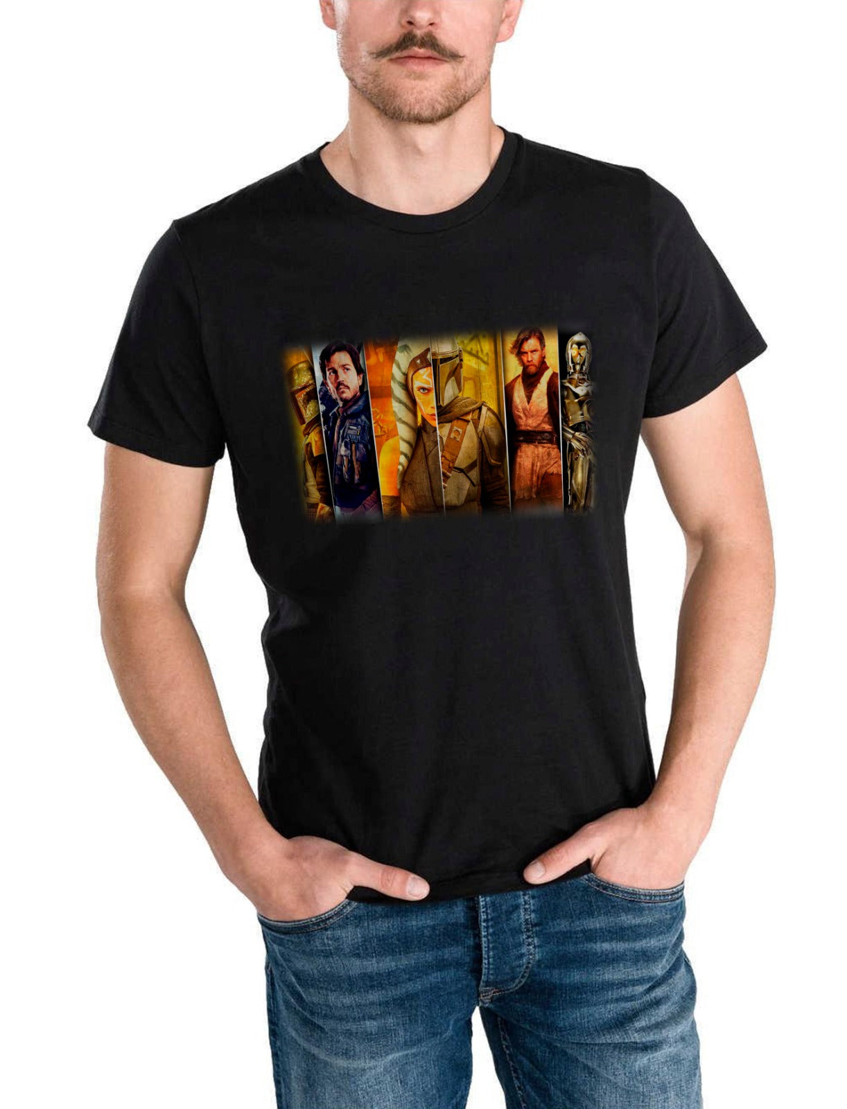 Camiseta personalizada star wars