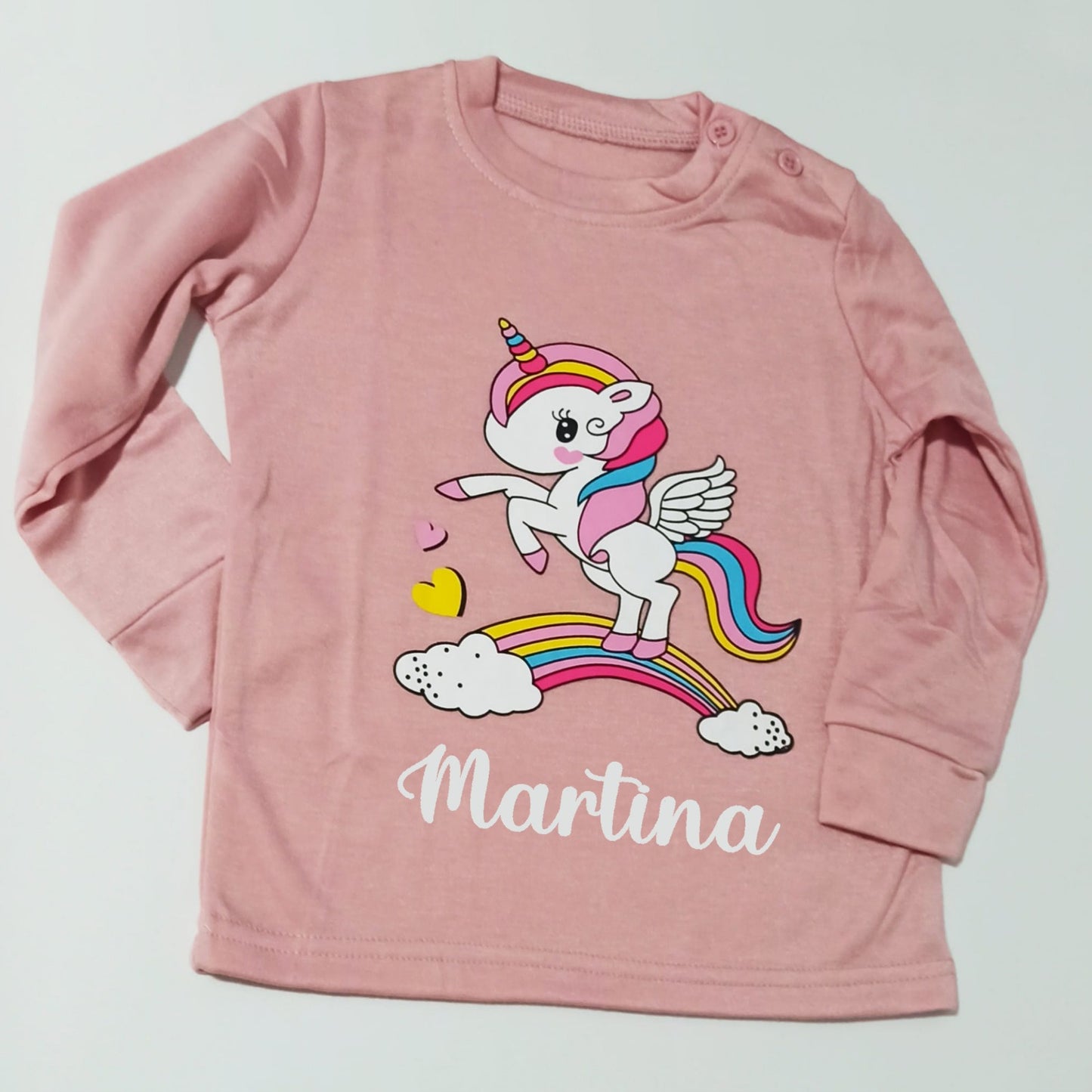 Pijama personalizado unicornio