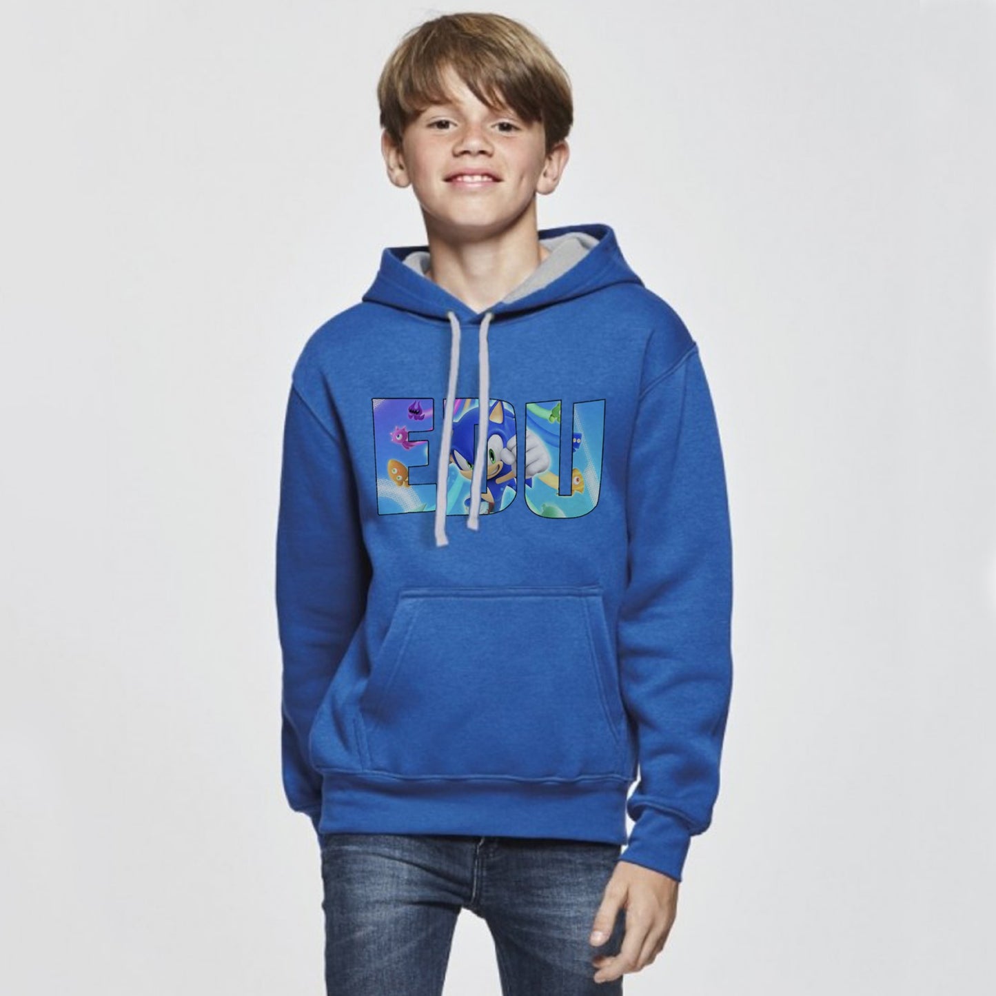 Sudadera sonic personalizada