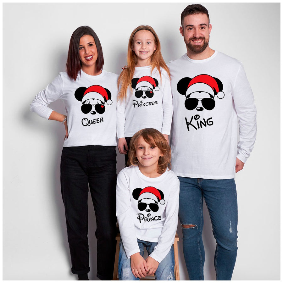 Camiseta personalizada familia mickey