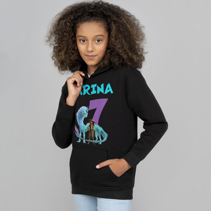 Sudadera personalizada raya y el dragón