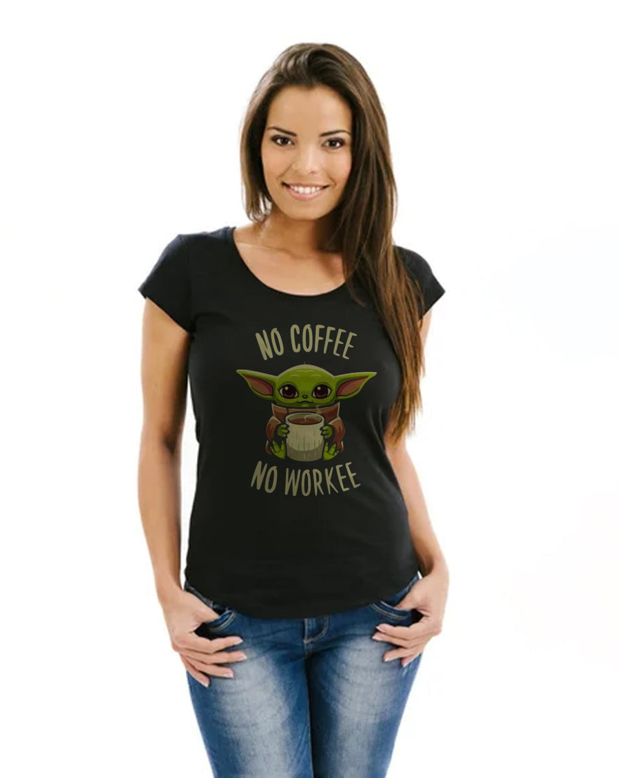 Camiseta personalizada no coffee