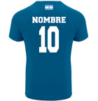 Camiseta deporte logo AFA con tres estrellas