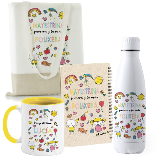 pack regalo personalizado maestra