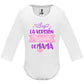 Body personalizado versión mejorada de mamá