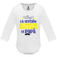 Body de Bebé - soy la versión mejorada de papá