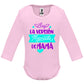 Body personalizado versión mejorada de mamá