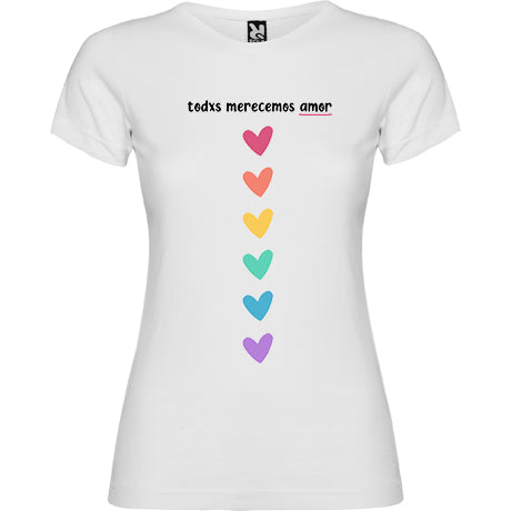 Camiseta personalizada todxs merecemos amor