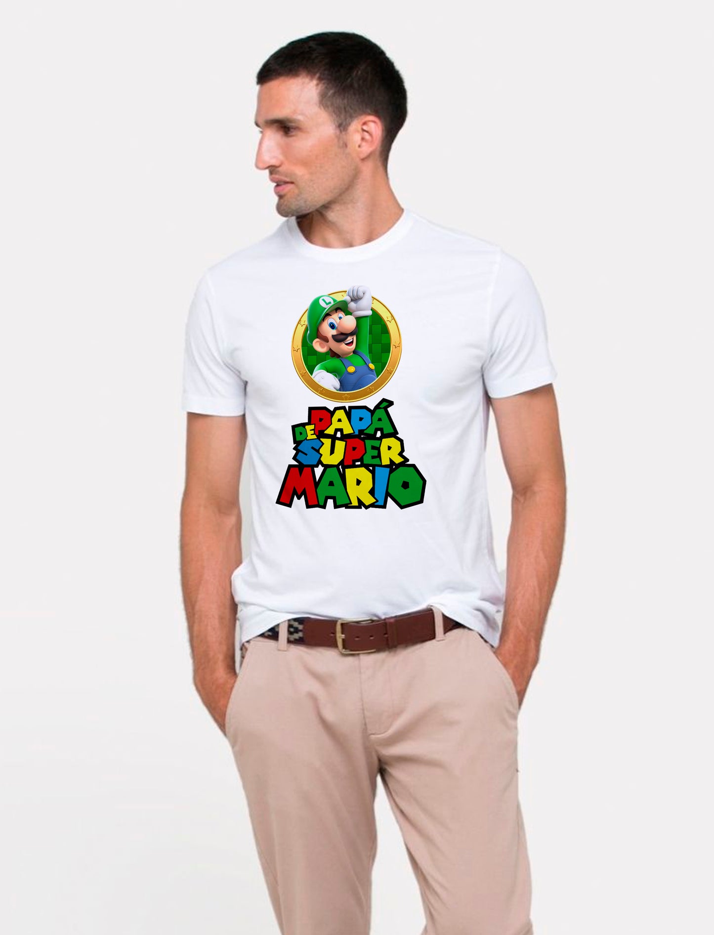 Camiseta personalizada familia super mario