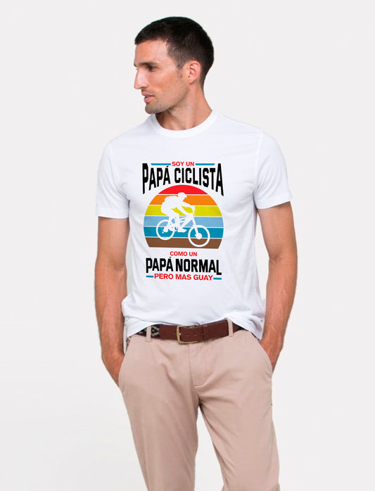 Camiseta personalizada  papá ciclista