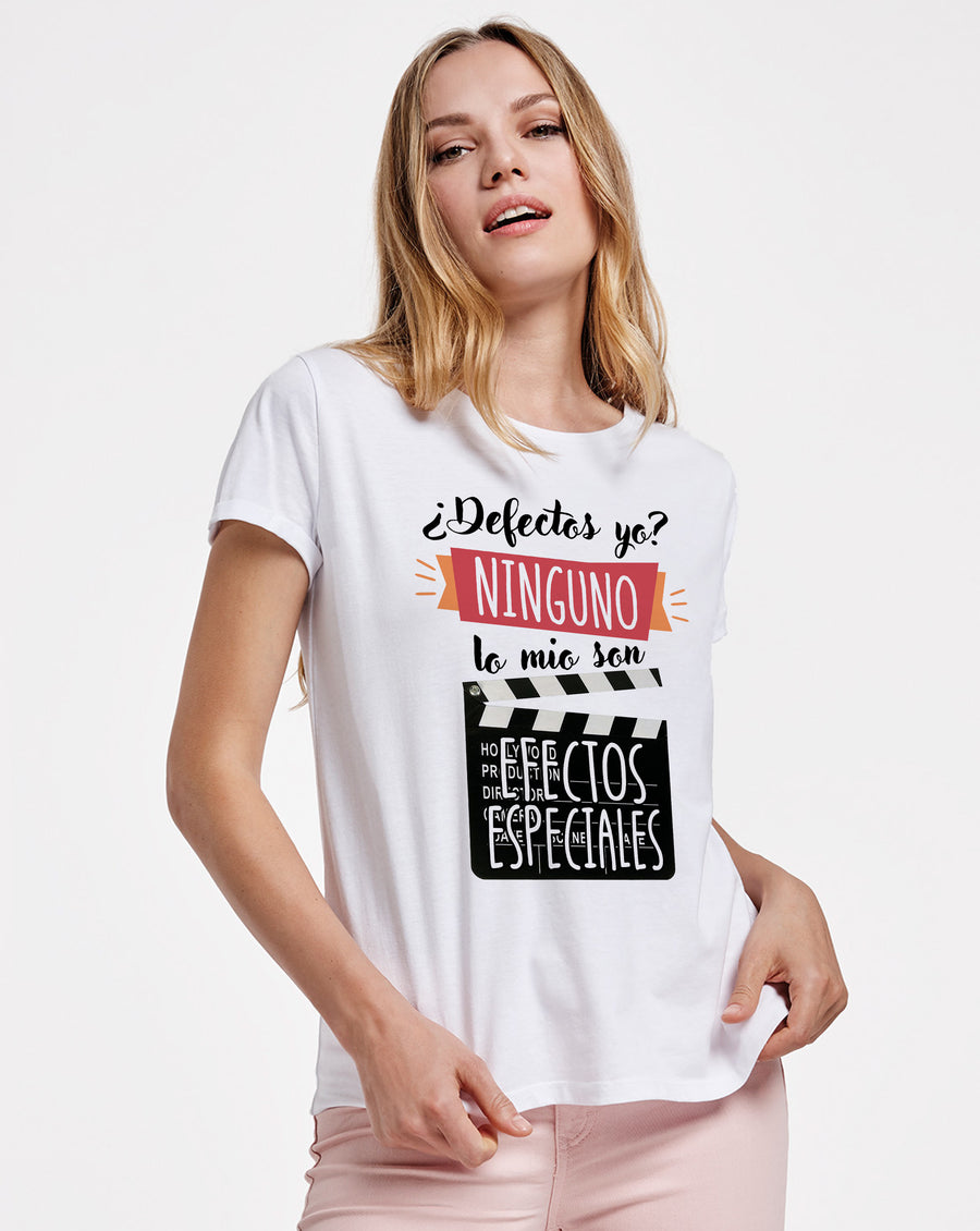 Camiseta personalizada Defectos yo Ninguno