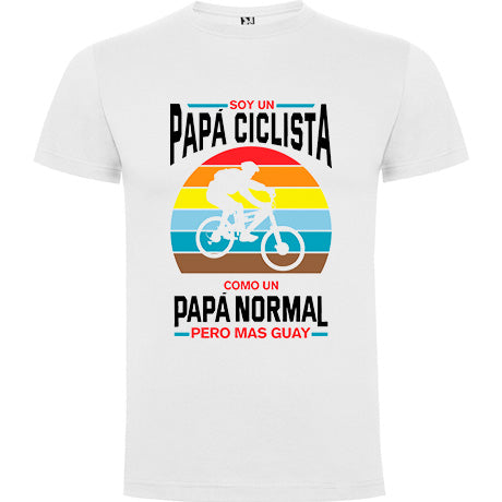 Camiseta personalizada  papá ciclista
