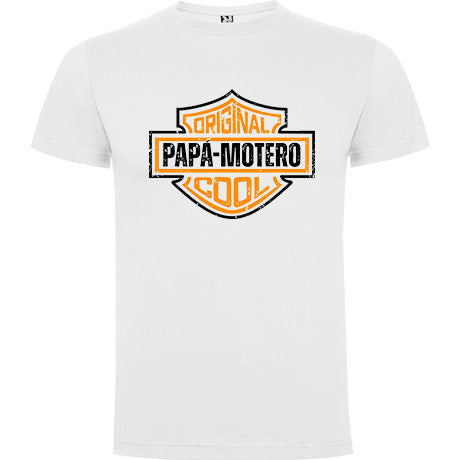 Camiseta personalizada  Papá motero harley