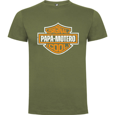 Camiseta personalizada  Papá motero harley