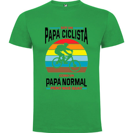 Camiseta personalizada  papá ciclista