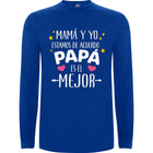 Camisetas mangas largas - Papá es el mejor