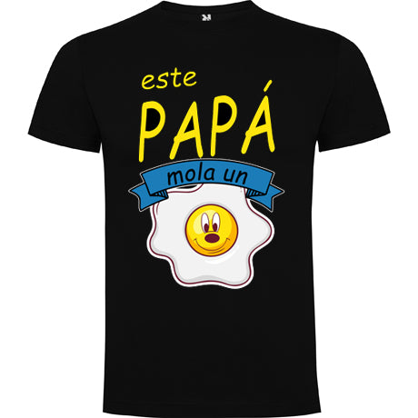 Camiseta personalizada este papá mola