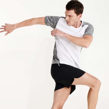 Pantalon corto running unisex Everto Roly