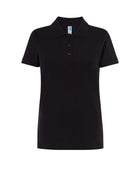 Polo piqué para mujer de manga corta