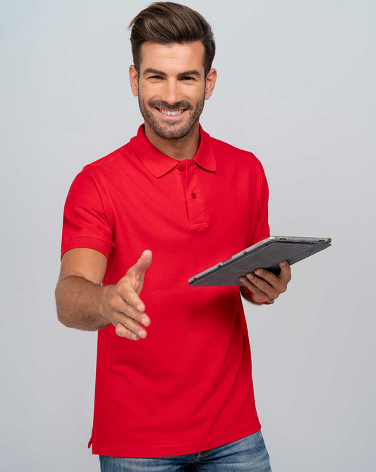 Polo piqué para hombre
