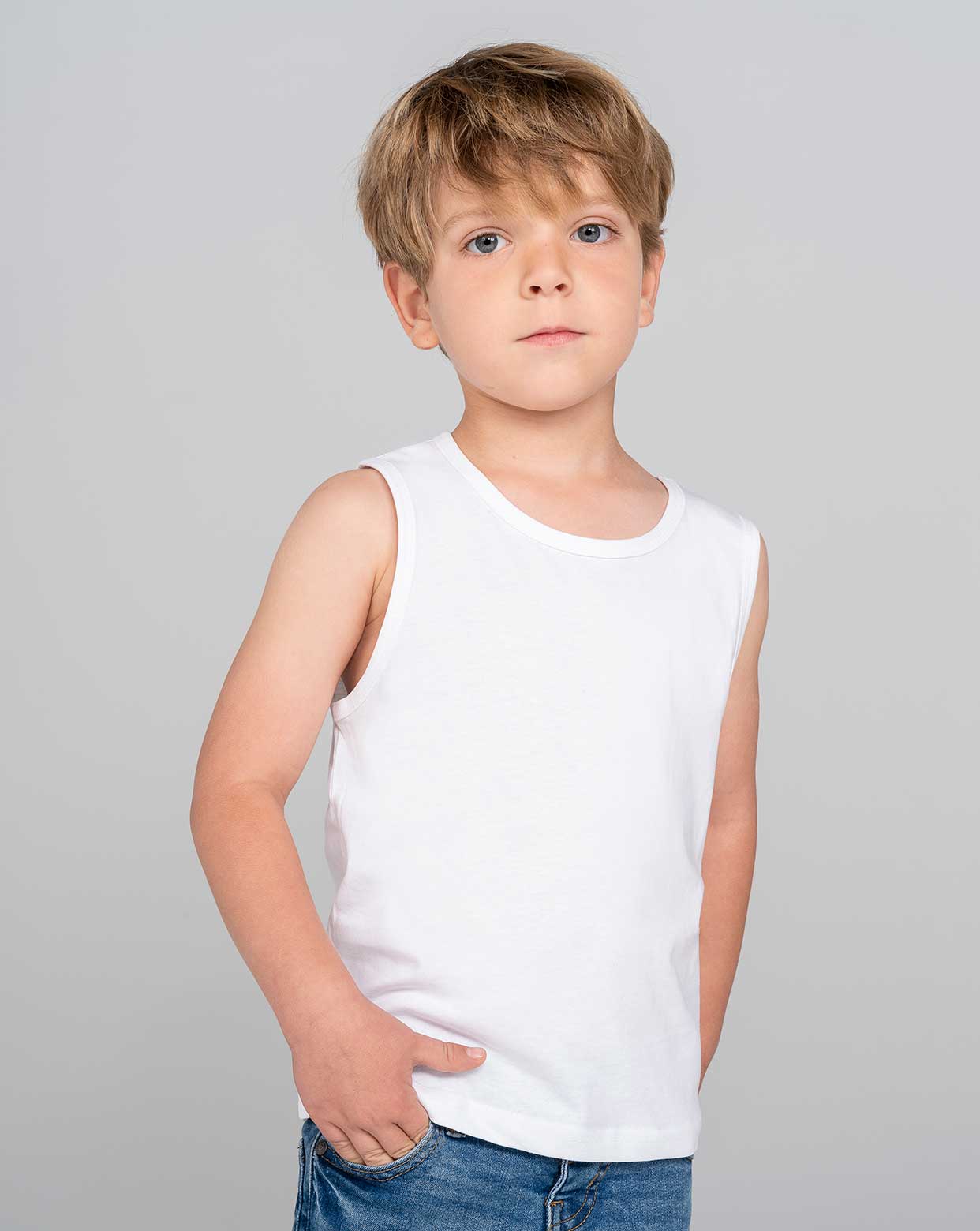 CAMISETA DE TIRANTES NIÑO - mr-personaliza