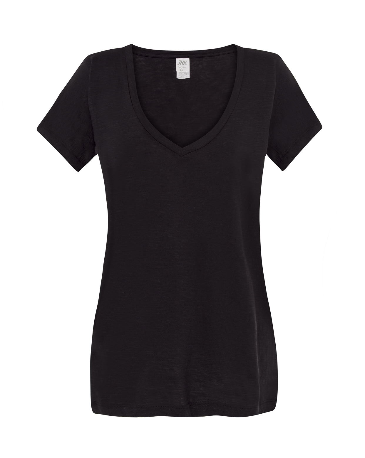Camiseta de mujer manga corta y escote de pico - mr-personaliza