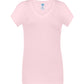 CAMISETA CUELLO DE PICO MUJER REGULAR - mr-personaliza