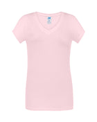 CAMISETA CUELLO DE PICO MUJER REGULAR - mr-personaliza