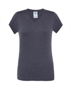 CAMISETA CUELLO DE PICO MUJER REGULAR - mr-personaliza