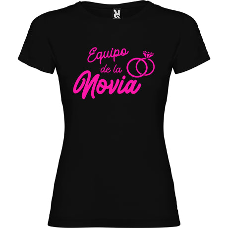 Camiseta despedida de soltera equipo de la novia