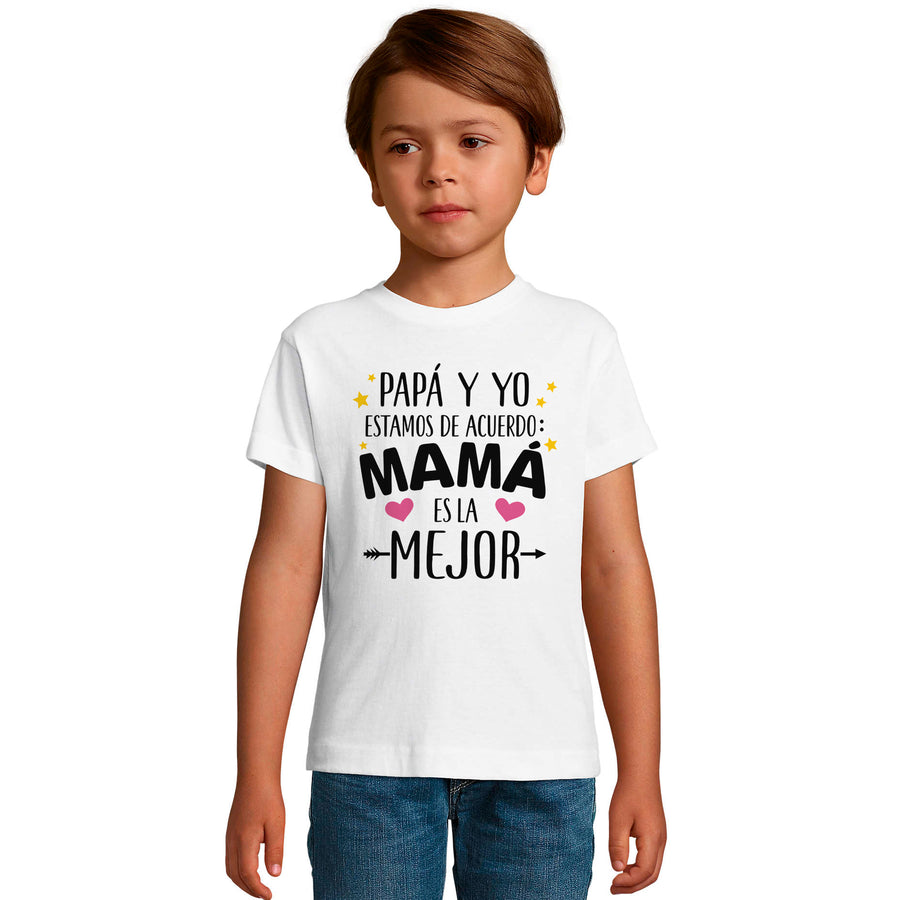 Camiseta personalizada Mamá es la mejor